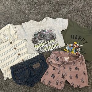 Cat & Jack Matching Sets Gray and Green